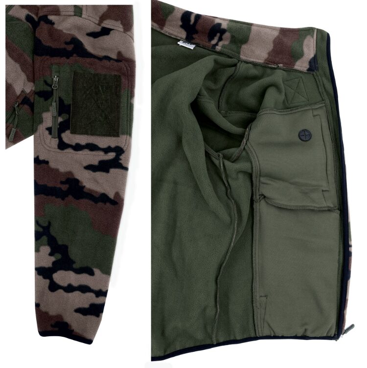 BLOUSON POLAIRE CAMO CE FITTE (DCA) – Image 3