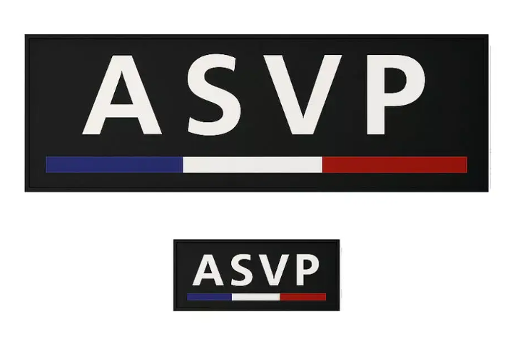 Jeu de bandes PVC ASVP France (AMG)