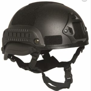 CASQUE DE COMB.M.I.C.H.AV.RAIL 2002 NOIR (MILTEC)